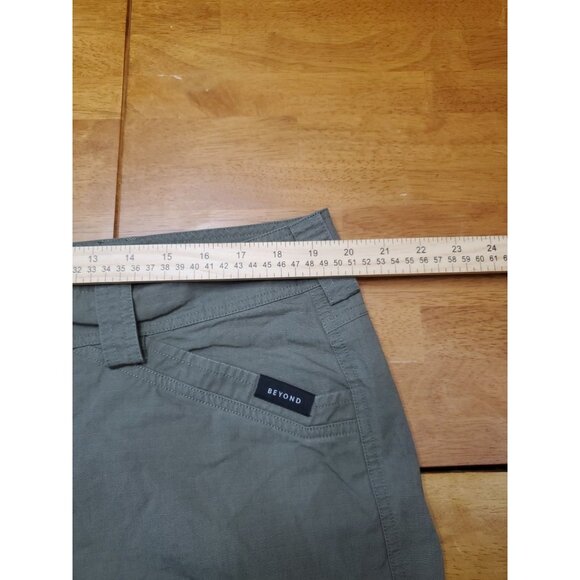 Beyond Clothing K5 Makers Pants Men's 38x32 Green Ripstop Adjustable Cargo - Picture 5 of 13